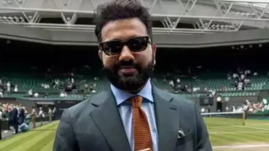 See...After Sachin, now Rohit Sharma has reached Wimbledon!