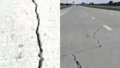 Samruddhi expressway cracks netizens not happy