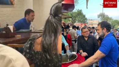 Viral video of Rahul Gandhi: Who is he talking to?