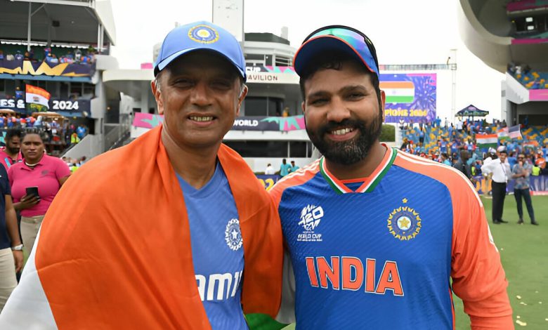 Rahul Dravid thanked Rohit Sharma for which phone call?