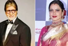 When Big B received the award and Rekha gave this reaction...