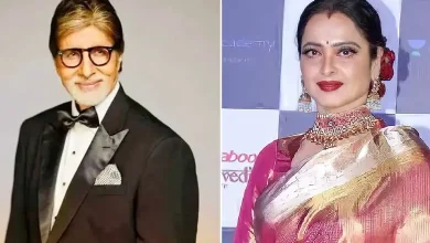 When Big B received the award and Rekha gave this reaction...