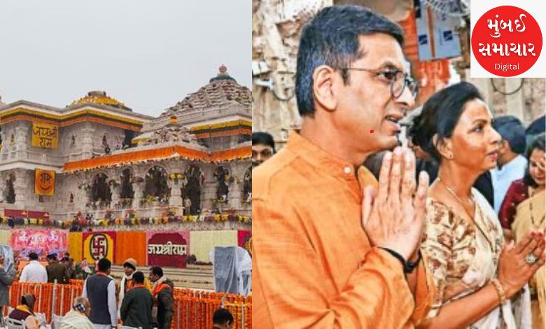 Chief Justice Chandrachud visited Ramlalla, reached Hanumangarhi and performed puja