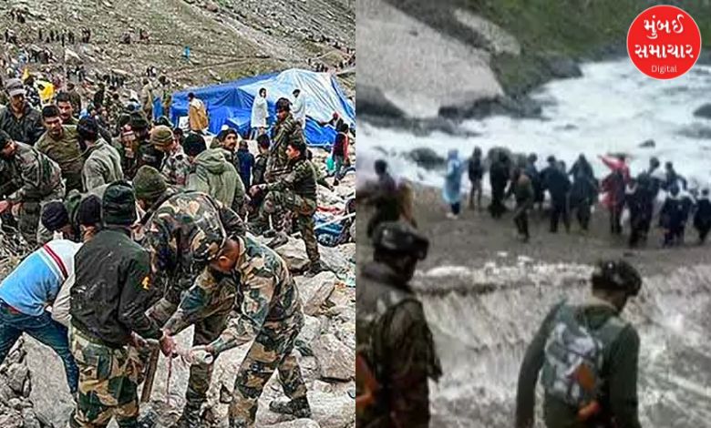 Lives of 40 Amarnath pilgrims saved by security forces, video goes viral