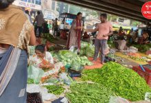 Burning Vegetables: Rain gave relief from the heat but the inflation caused sweat