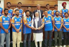 Team India meets PM Modi: Team India meeting with Prime Minister Modi, watch video