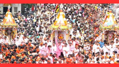 In the Rath Yatra, five devotees fell unconscious and five children were separated
