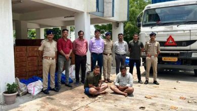 Two arrested with liquor worth Rs 73 lakh being transported from Vadodara to Ahmedabad