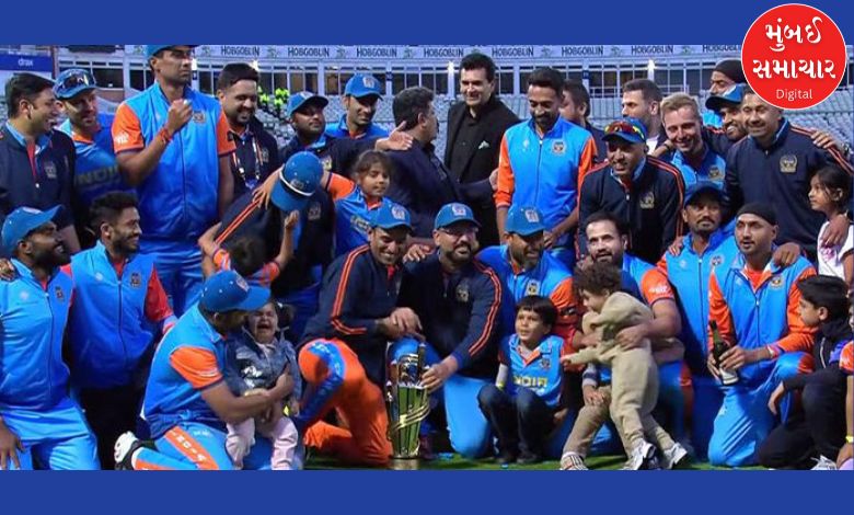 Yuvraj Singh's team defeated Pakistan and won the Legends Trophy