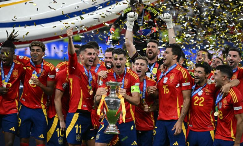 Spain champions Euro football for a record-breaking fourth time