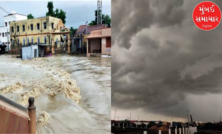 Kutch was finally drenched: more than four inches of rain in Nakhtrana and Abdasa