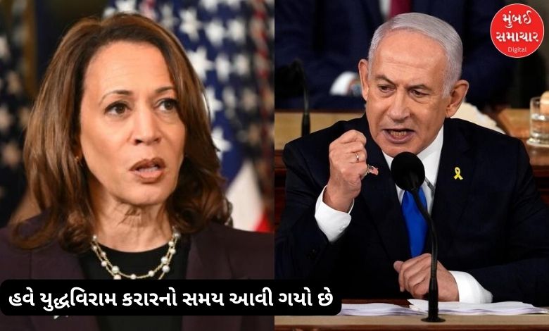 'I will not be silent on Gaza's suffering' Kamala Harris steps up pressure on Netanyahu