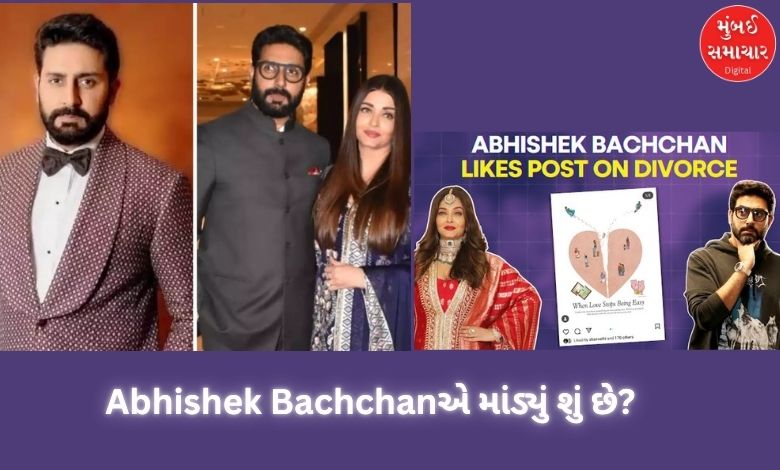 First a gray divorce post, now a post expressing enthusiasm for a new journey... What's up with Abhishek Bachchan?