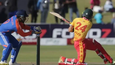 Zimbabwe score just 152 for seven, Deshpande takes prize wicket on debut