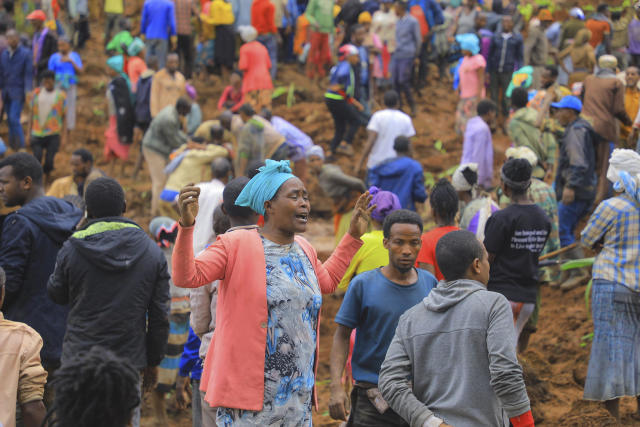 Heavy rains and landslides kill 160 in Ethiopia