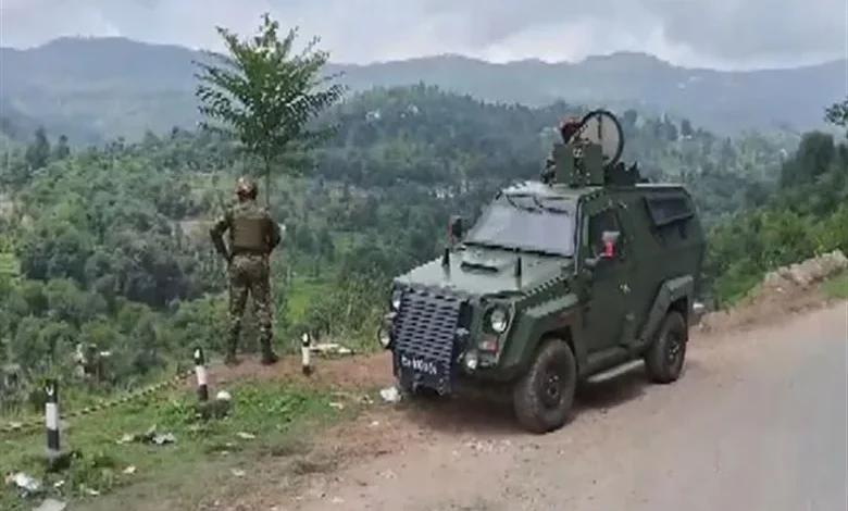 Terrorists fired at army vehicle in Kashmir, search operation launched