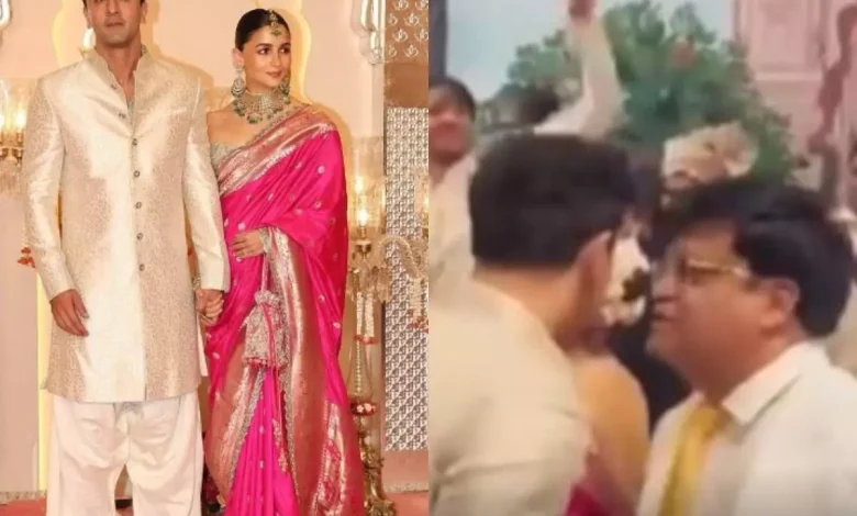 Who gave visiting card to Ranbir Kapoor at Anant Radhika's wedding? Find out here