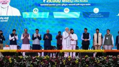 PM Modi inaugurated and laid the foundation stone of projects worth ₹ 29,400 crore in Mumbai