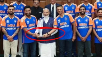 … So this is why PM Narendra Modi didn't touch the trophy?