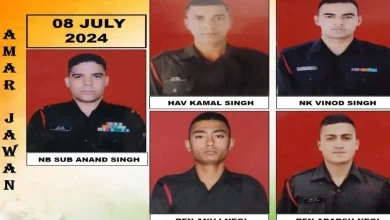 Ai Mere Watan Ke Logon: 5 jawans of Uttarakhand state were martyred in Kashmir