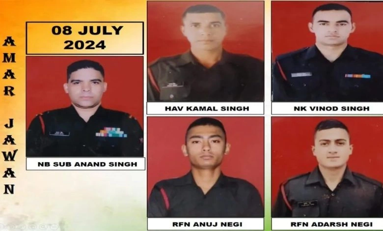 Ai Mere Watan Ke Logon: 5 jawans of Uttarakhand state were martyred in Kashmir