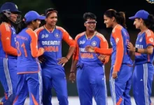 Pakistan women's team was bowled out for 108 runs against India