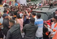 Attack on Uddhav Thackeray's convoy: Crime against MNS district president, police on security alert