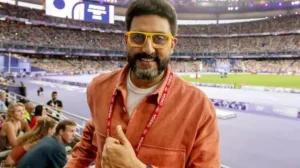 Abhishek Bachchan spotted alone at Paris Olympics, users ask…