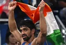 Wrestler Sehrawat India's youngest Olympic medal-winner