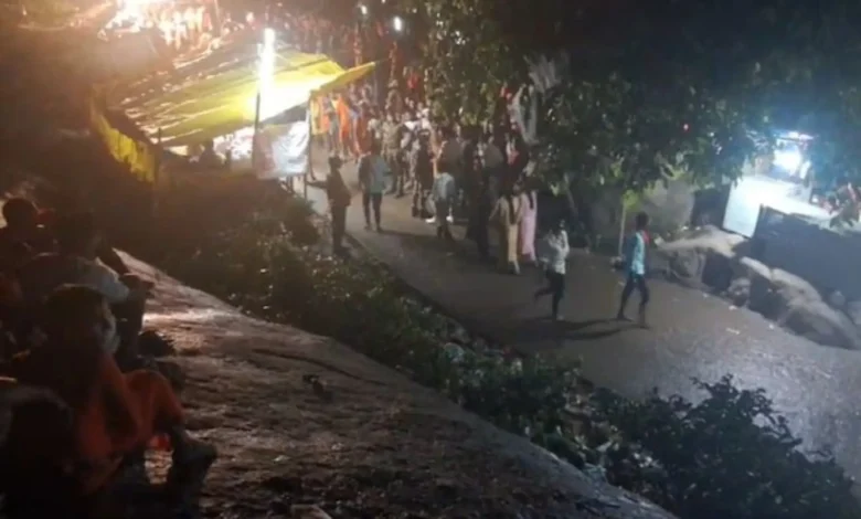 Stampede in temple in Bihar