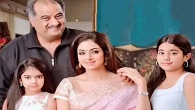 Boney Kapoor and daughters remembered mother Shreedevi- bollywood