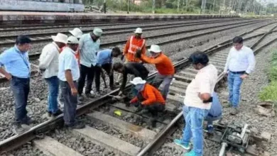 Central Railway maintenance block