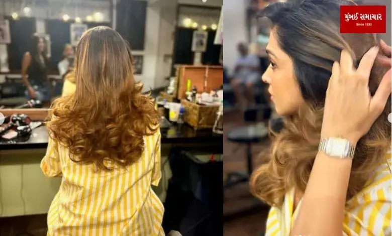 Deepika Padukone new hair look