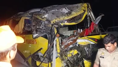 road accident in UP's Etawah, 6 dead and 45 injured