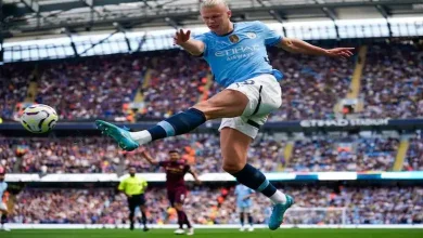 Footballer Erling Haaland hits seventh hat-trick of Premier League goals