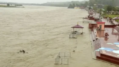 rise in water level of Ganga-Yamuna; In 24 hours the water level rose by a quarter of an inch