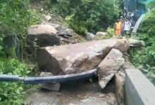 Girnar,stone crashing down,junagadh,tourism