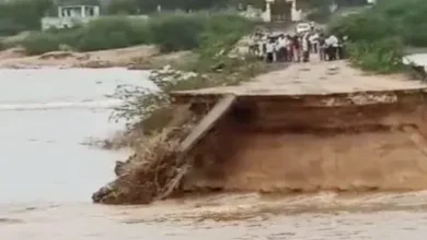 New bridge of Halwad collapsed in a year