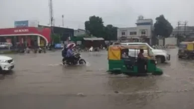 Heavy rain in Rajkot More than 240 employees of the fire department will be stranded