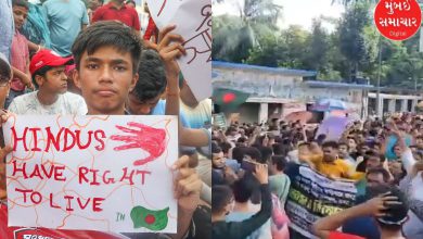 Hindus in Bangladesh stage a front, demanding justice and compensation