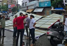 Hoarding of Ghatkopar remained in Kalyan