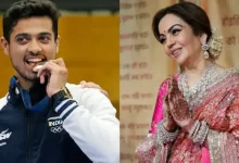 IOC member Nita Ambani congratulated Swapnil