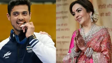 IOC member Nita Ambani congratulated Swapnil