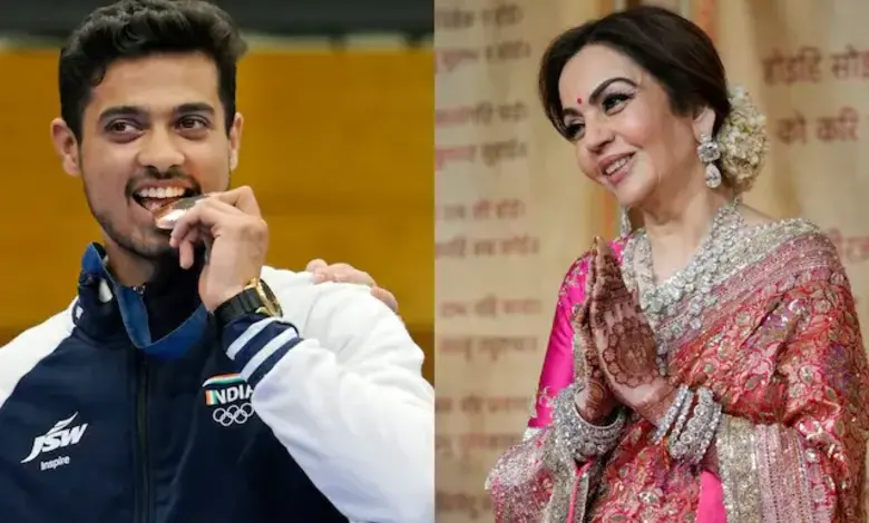 IOC member Nita Ambani congratulated Swapnil