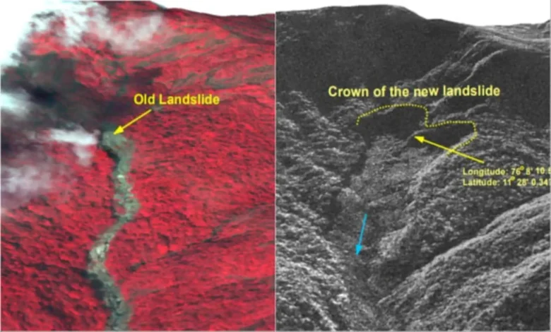 ISRO releases satellite images of devastated Wayanad