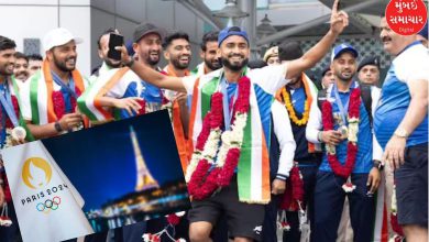 Indian hockey team reached Delhi, received a grand welcome at the airport