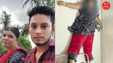 In Rajkot, the son of a mentally ill mother killed and posted the text "Kill to my mom - lose my life".