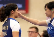 Manu Bhakar emotional after missing bronze hat-trick by 1 point