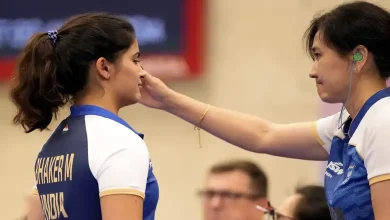 Manu Bhakar emotional after missing bronze hat-trick by 1 point