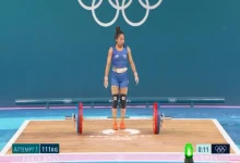 Waterlifter Mirabai Chanu narrowly missed out on a bronze medal